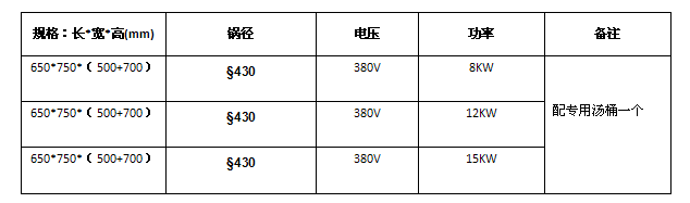 磁單頭吊湯爐規格型號