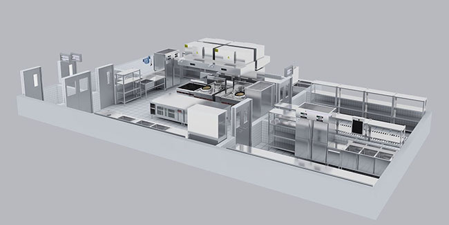 食堂廚房設計