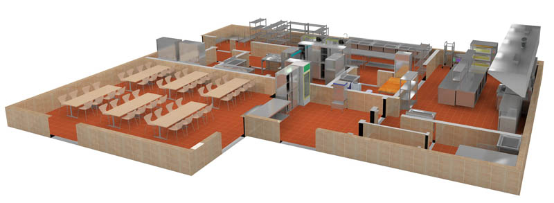 員工食堂廚房設計方案